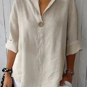 Blouse Femme en Lin | Confortable | Légère & Élégante