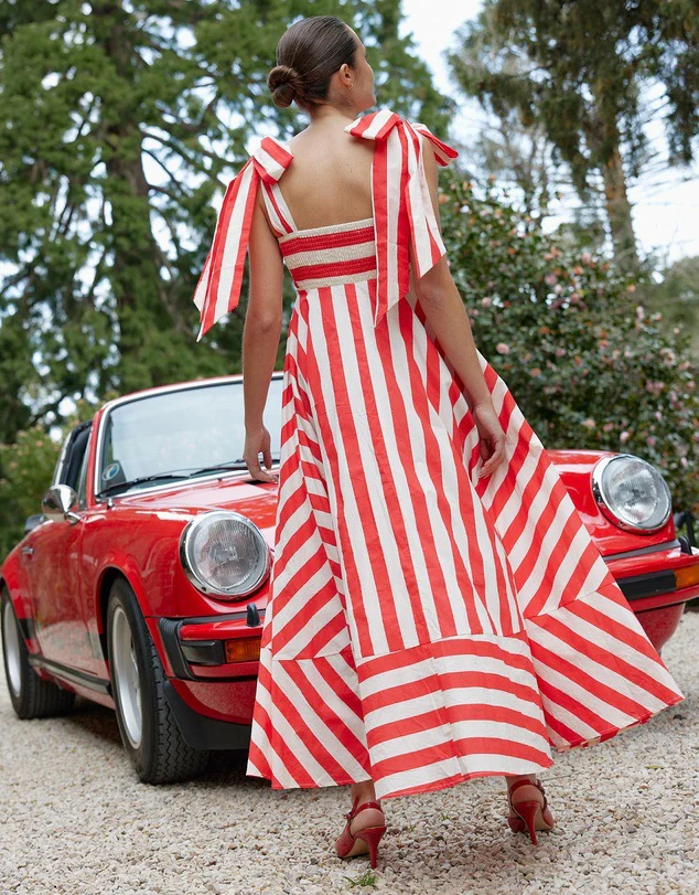 Robe Longue Rayée | Coton | Chic & Esprit Riviera – Image 7