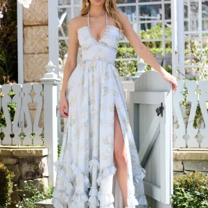 Floral Maxi Dress | Poetic Elegance and Spring Spirit