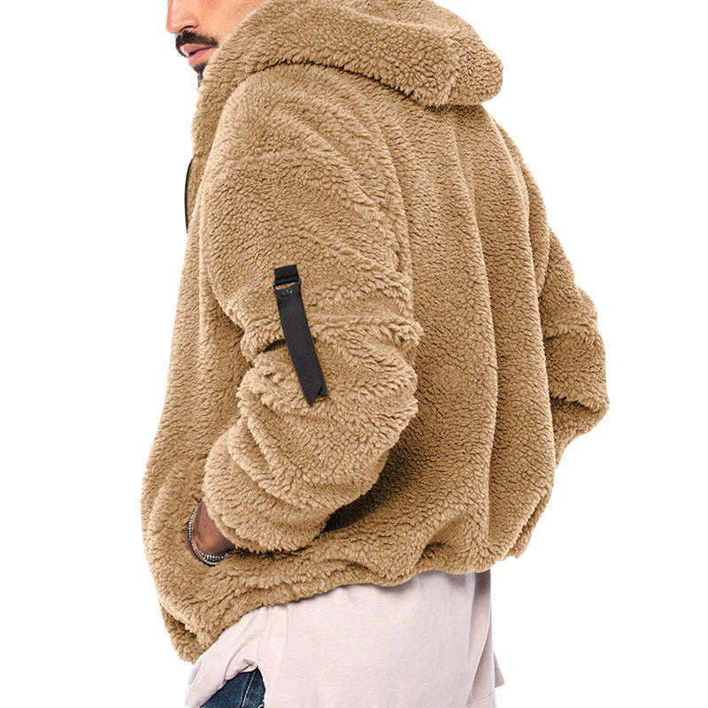 Veste Polaire Sherpa Homme | Zippée | Chaude & Confortable – Image 8