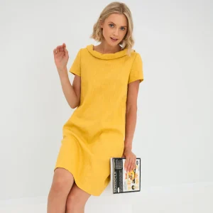 Linen Dress | Sunshine Yellow | Light and Breathable