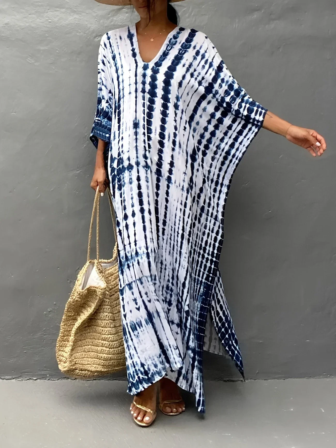 Caftan Long Tie & Dye | Bohemian and Casual – Image 3