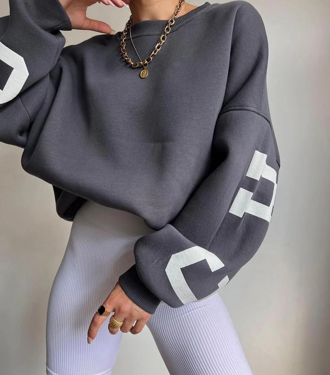 Ana - Sweat Oversized | Décontracté | Inspiration Streetwear – Image 2