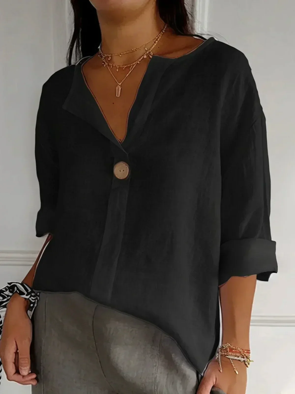 Blouse Femme en Lin | Confortable | Légère & Élégante – Image 5