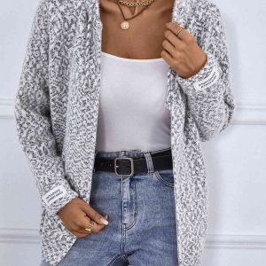 Cardigan Zippé en Maille | Doux & Stylé | Tendance Décontractée