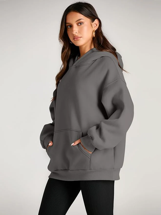 Hoodie Oversize | Noir | Confort et Style Décontracté – Image 7