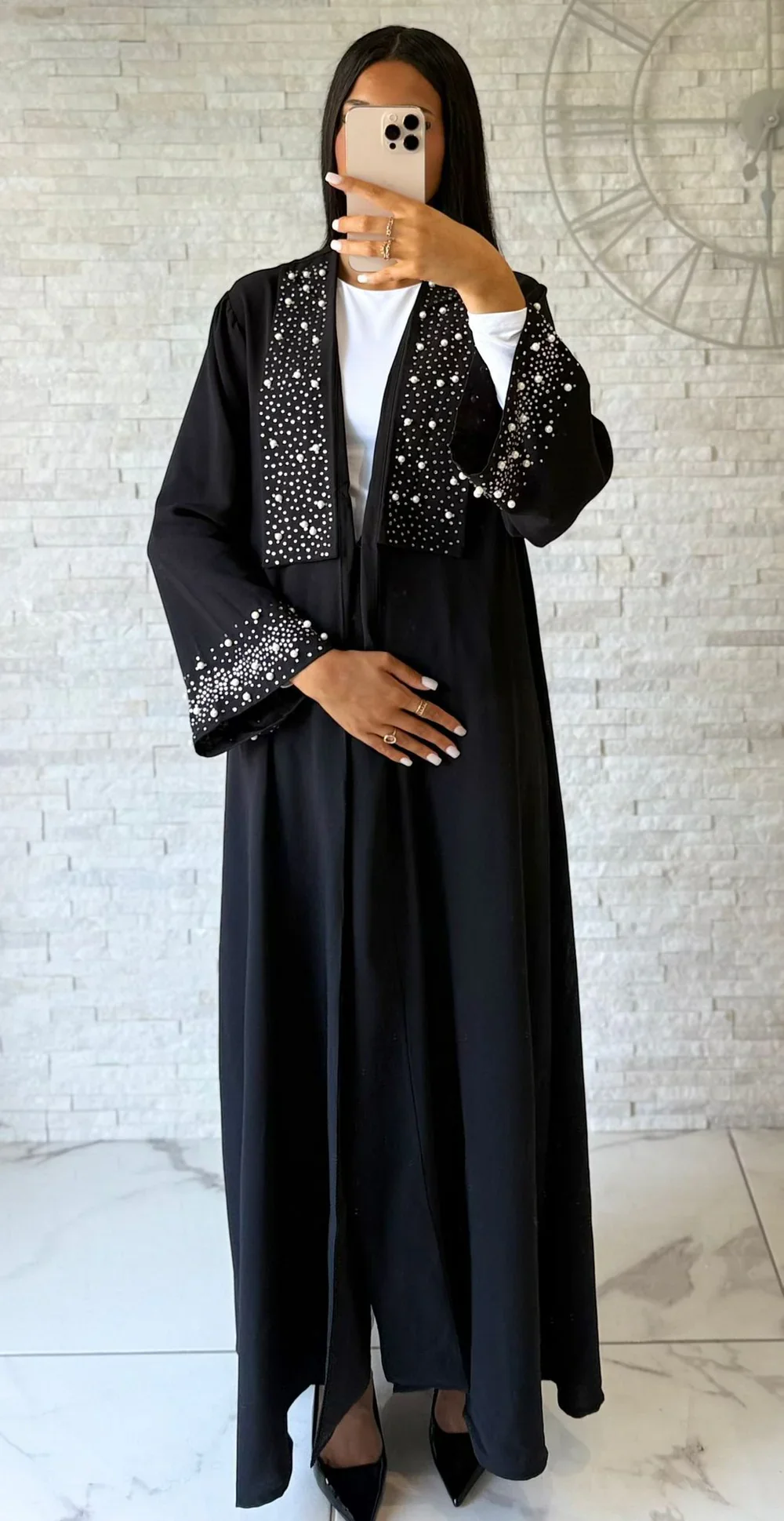 Abaya Kimono De Luxe à Perles