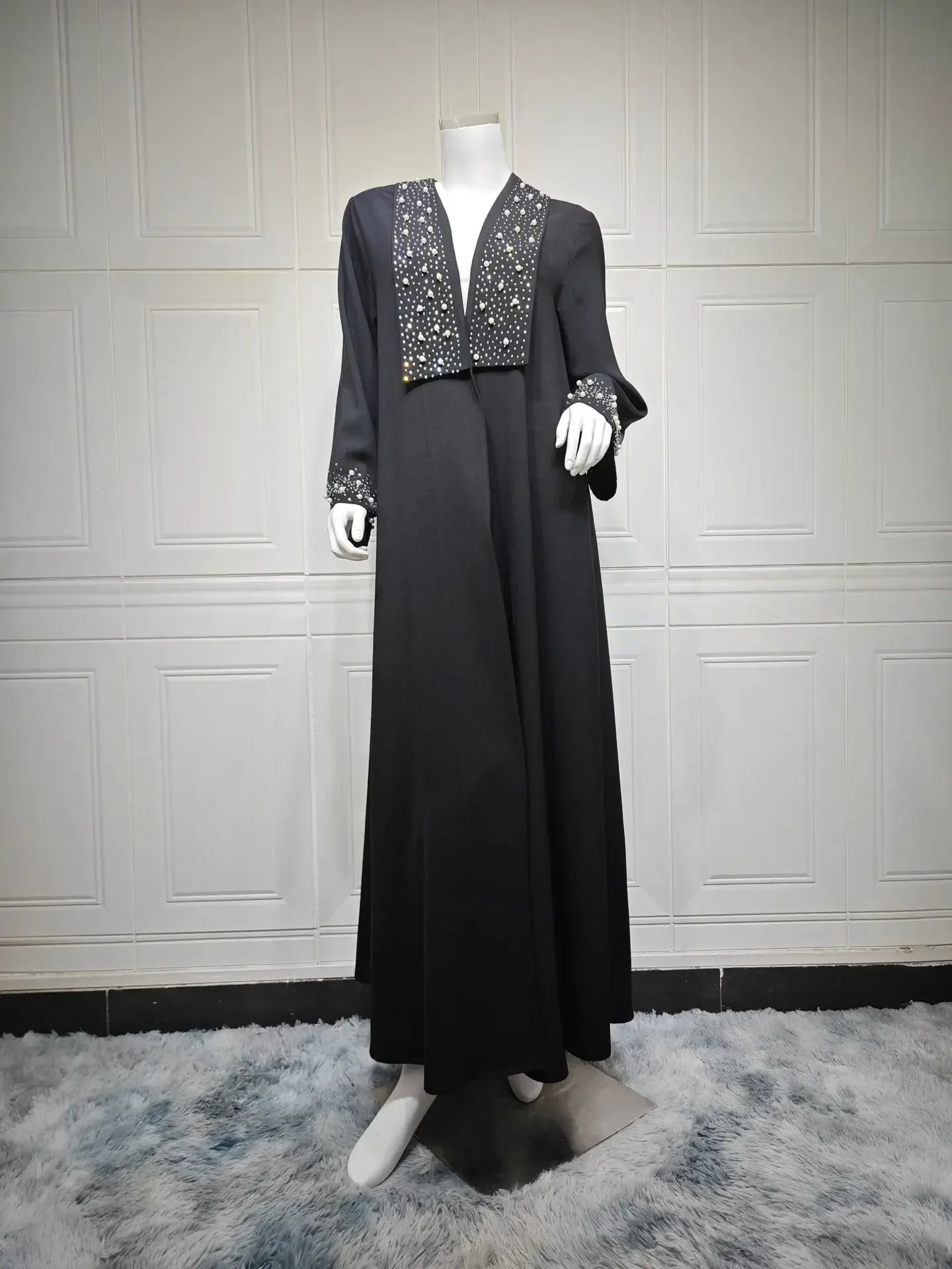 Abaya Kimono De Luxe à Perles – Image 5