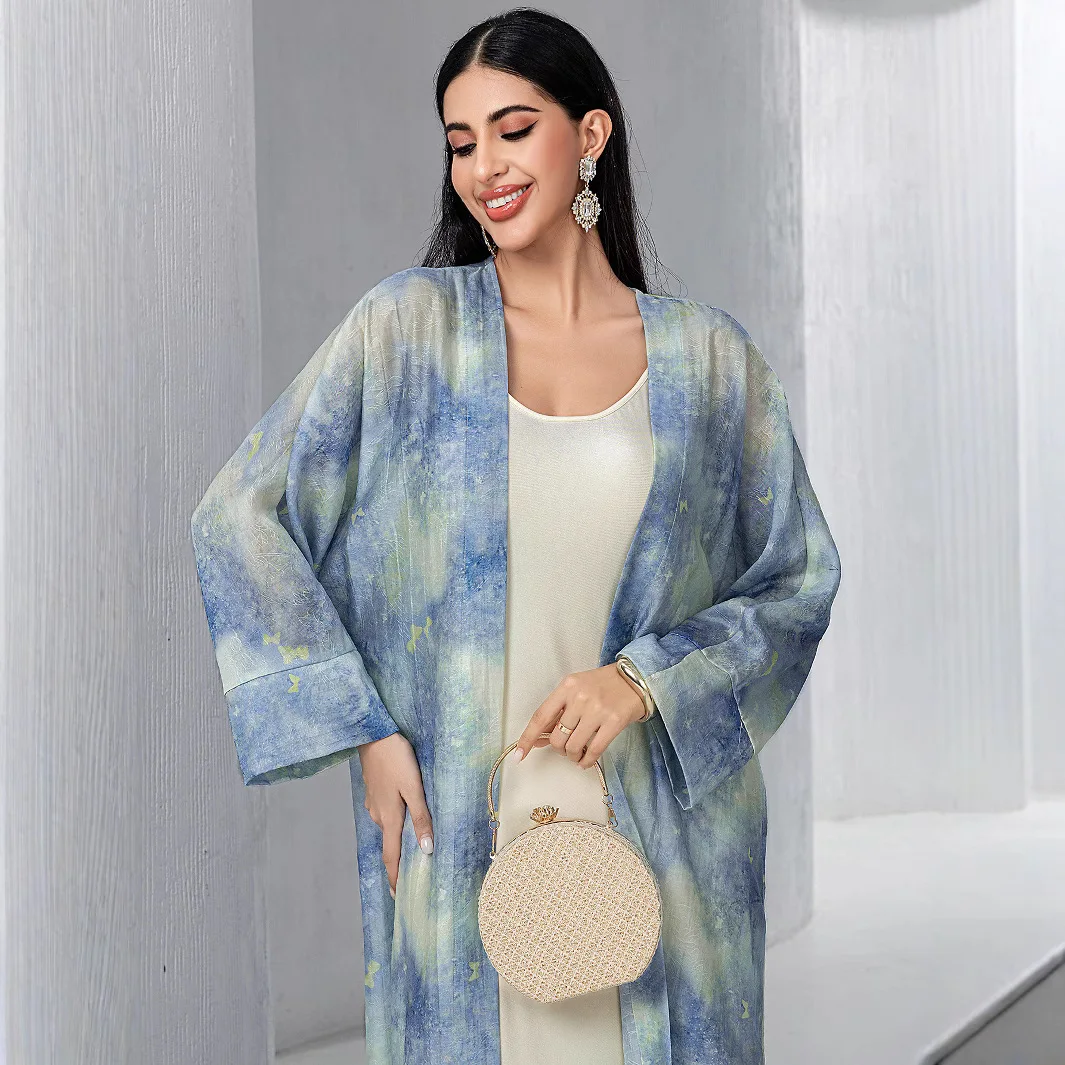 Abaya Kimono et Robe Raffinées – Image 4