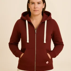 Women's Zip Comfort Hoodie Casual Style