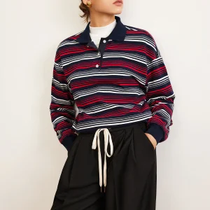 Polo Oversize | Striped Multicolored | Esprit Retro Casual