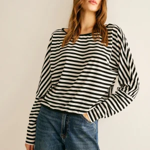 Striped T-shirt | 100% Cotton | Casual Sailor Style