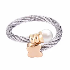 Bague Papillon 2 ors