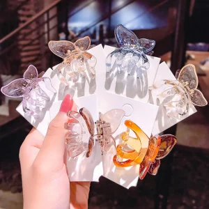 Barrette Papillon année 90