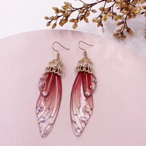 Boucles d'Oreilles Papillon Infini
