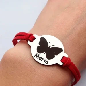 Bracelet Papillon Personnalisé