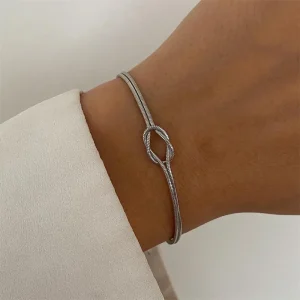 Bracelet Nœud Elégant