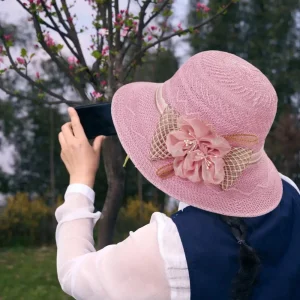 Chapeau de Paille à Fleur