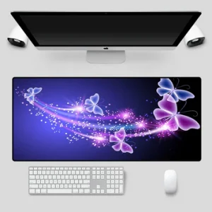 Grand Tapis de Souris Papillon