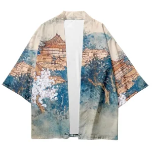 Haori Court Temple Japonais