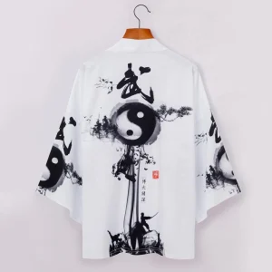 Haori Japonais Ying Yang