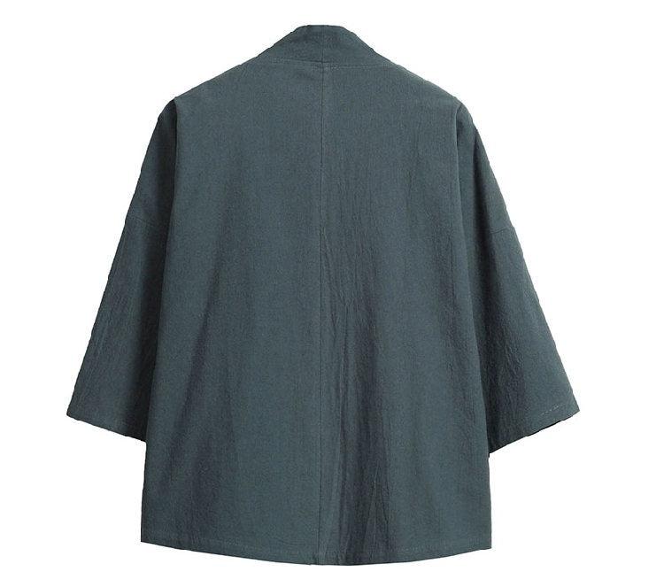 Kimono Cardigan Japonais Traditionnel – Image 4