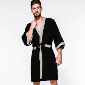 Peignoir Kimono Homme Léger Coton