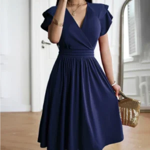 Robe Portefeuille | Coton | Élégante, Féminine et Confortable