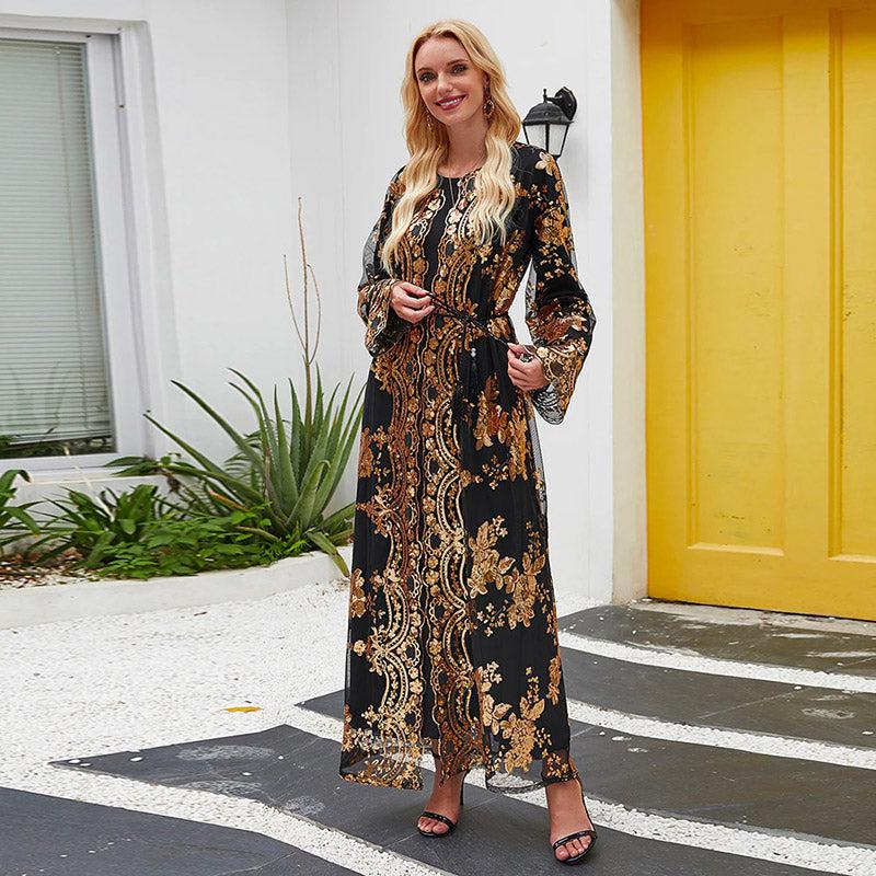 Robe Kimono Sequin – Image 3