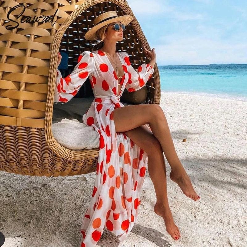 Robe de Plage Elegante – Image 2