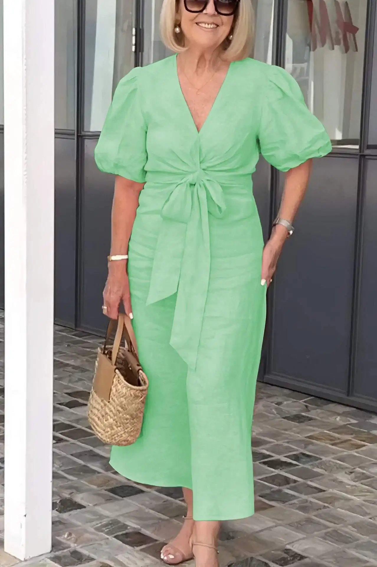 Robe Élégance | Charme Raffiné et Confort Estival – Image 8