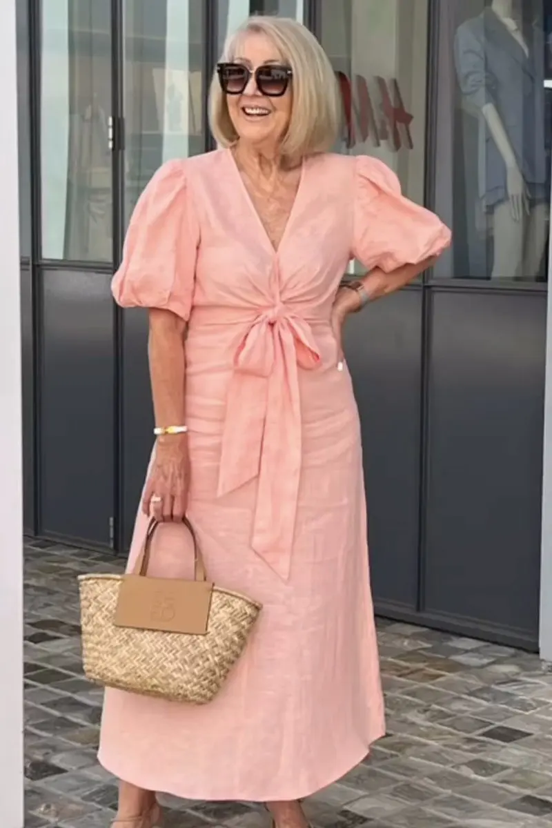 Robe Élégance | Charme Raffiné et Confort Estival