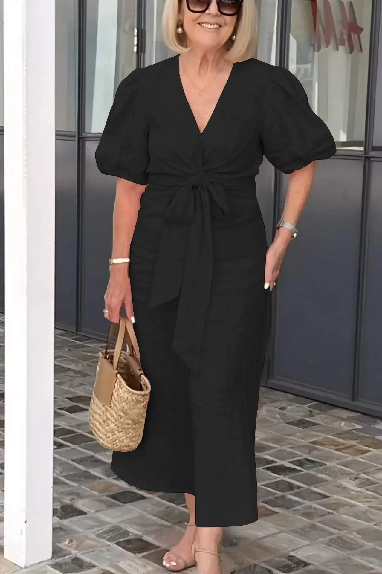 Robe Élégance | Charme Raffiné et Confort Estival – Image 4