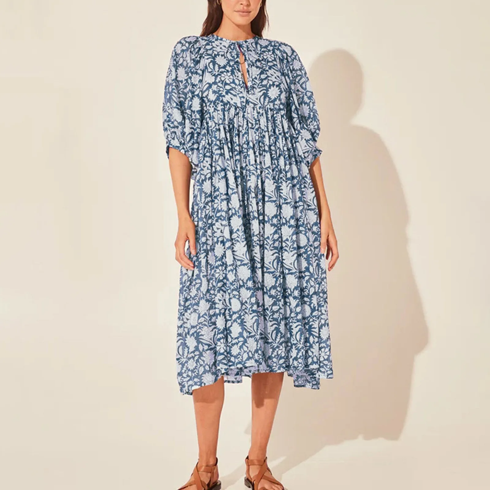 Aquarelle Dress | Floating Floral Elegance – Image 2