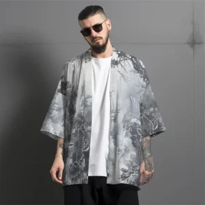 Cardigan Japonais d'Été Féodal