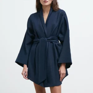 Veste Kimono Navy Blue