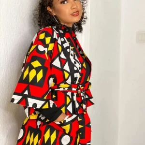 Veste Kimono Style Africain