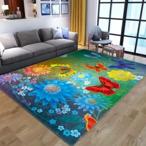 Tapis Motif Papillon