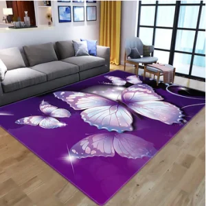 Tapis Papillon Fille