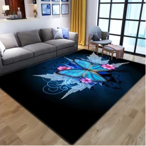 Tapis avec Papillon