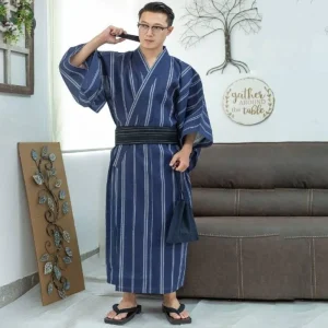 Yukata à Rayures