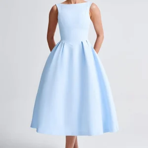 Camille - Robe Midi Évasée | Élégante | Sophistiquée