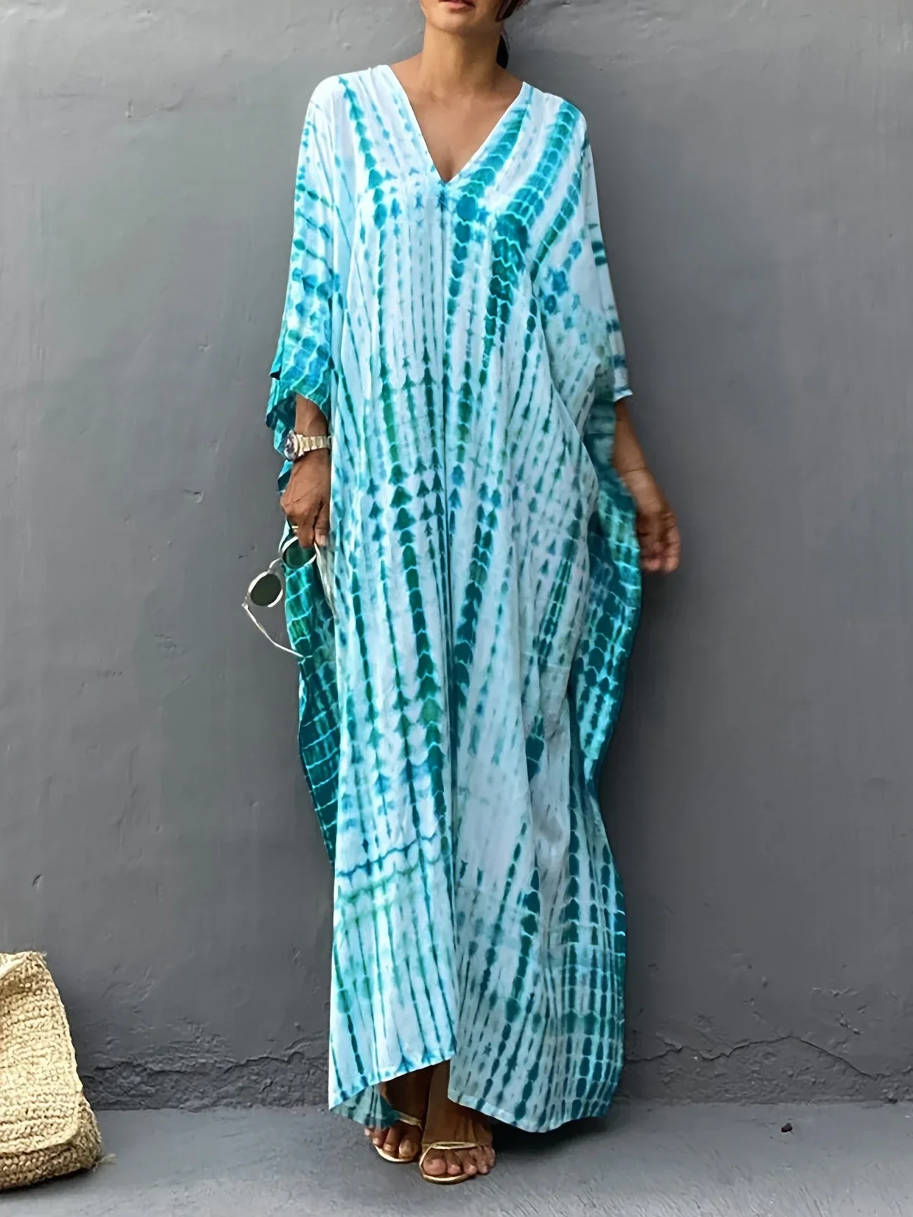 Caftan Long Tie & Dye | Bohemian and Casual – Image 7