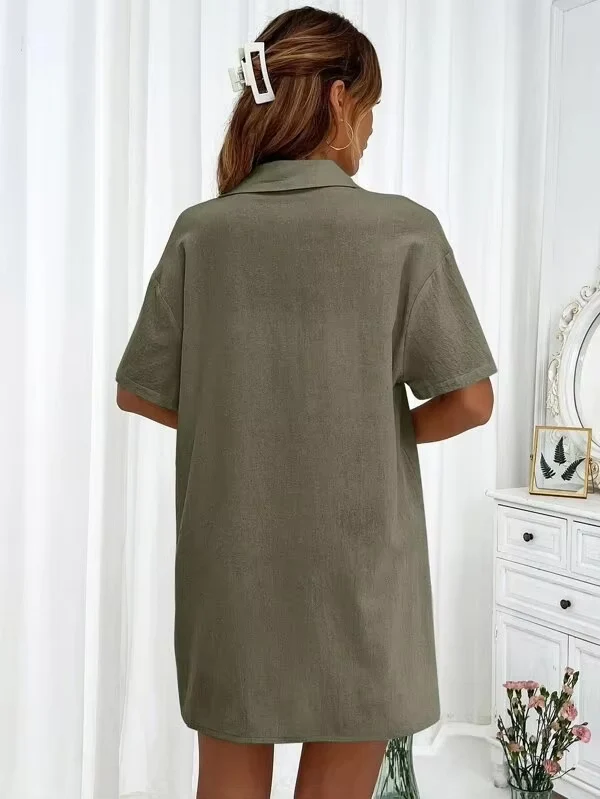 Casual Shirt & Short Set | Douceur et Liberté – Image 9