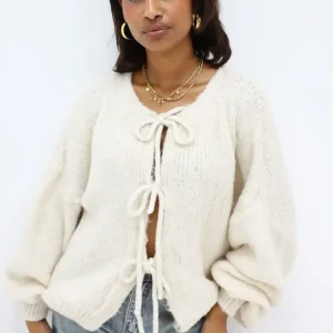 Soft Knit Knotted Cardigan | Casual Charm