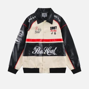 Vintage Racing Embroidered Jacket | Attitude Street et Esprit Rétro
