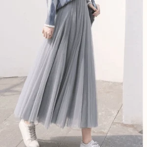 Jupe en Tulle | Tulle & Polyester | Élégance Fluide et Confort