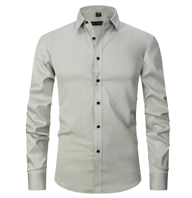 Chemise Blanche Classique | Coton Premium | Élégante et Polyvalente – Image 2