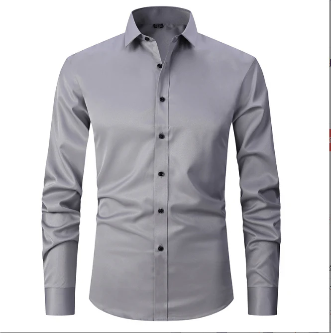 Chemise Blanche Classique | Coton Premium | Élégante et Polyvalente – Image 3