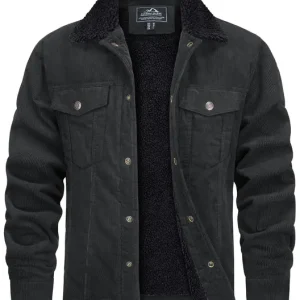 Veste Velours Côtelé Homme | Hiver | Doublée Sherpa Metafields